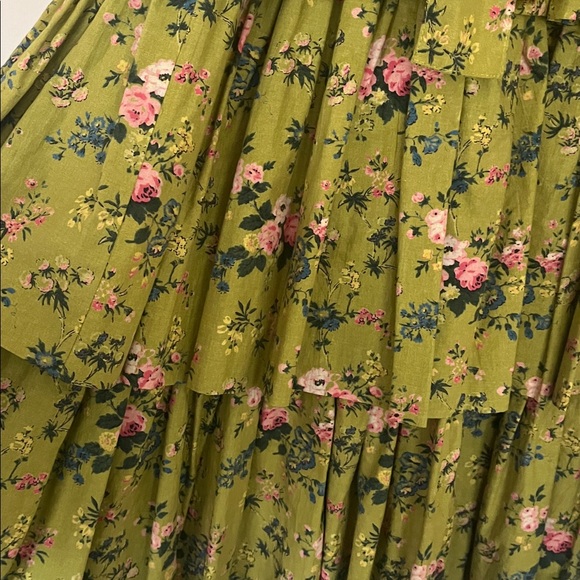 Batsheva + Laura Ashley Floral Green Dress - Picture 4 of 7